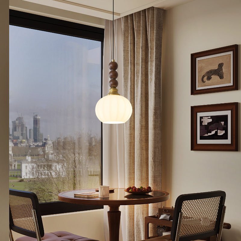 Scandinavian Petal Drop Pendant Light Study Room 2