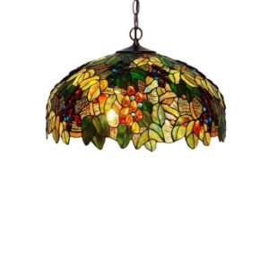 Vintage Mosaic Dome Pendant Light Living Room