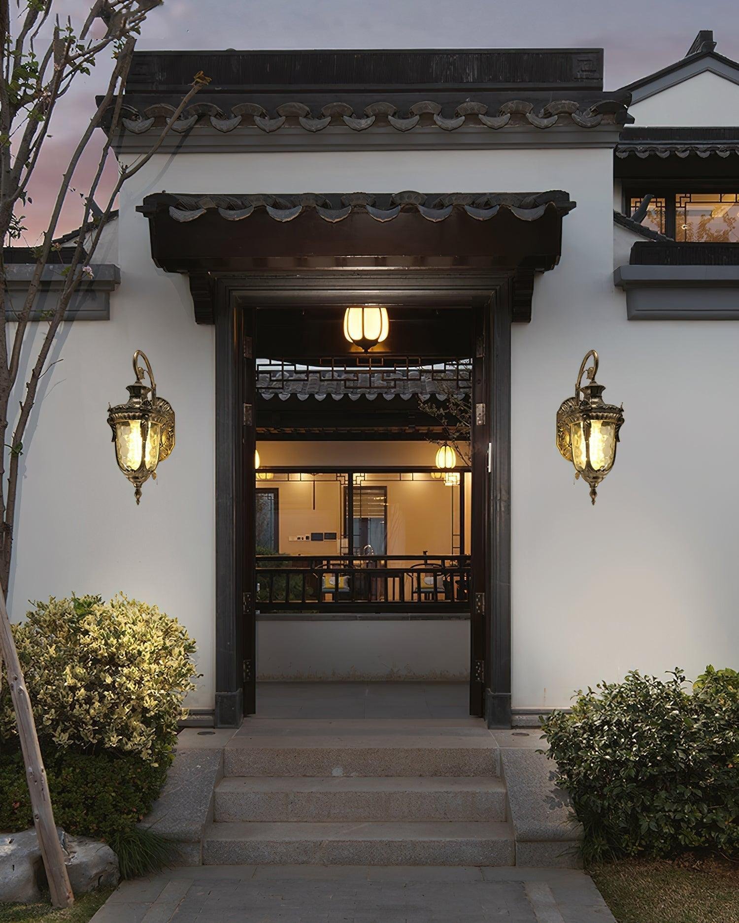 Vintage Regal Lantern Wall Light Corridor 2