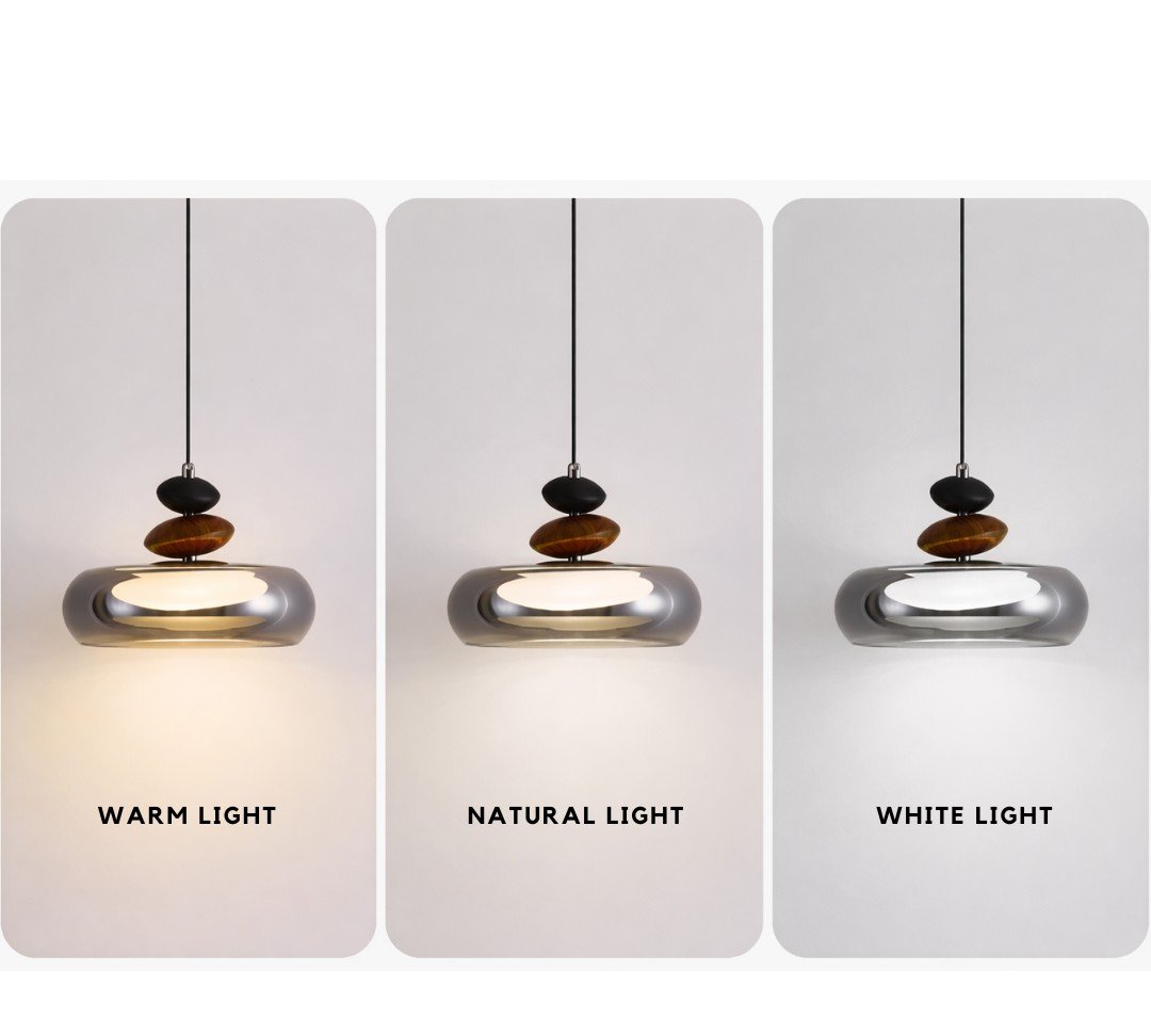 Vitta Modern Layered Disc Pendant Light - Image 4