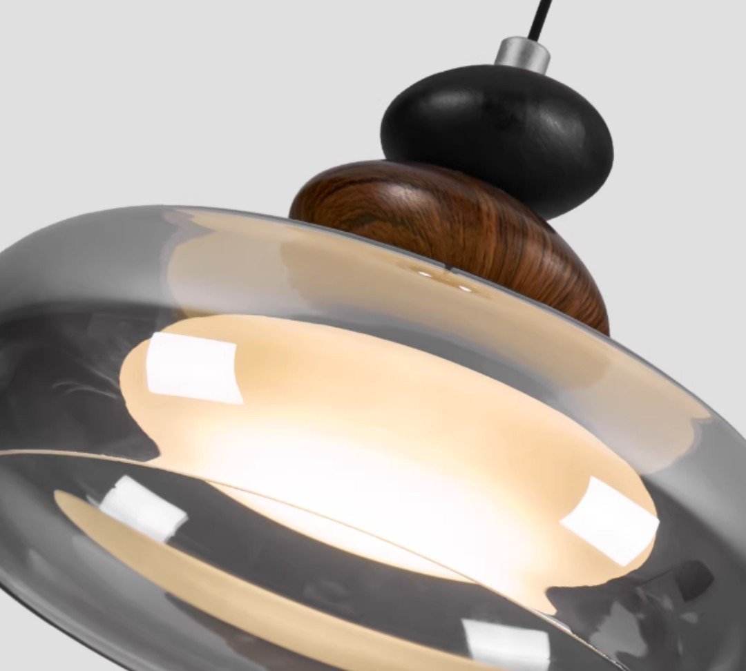 Vitta Modern Layered Disc Pendant Light - Image 8
