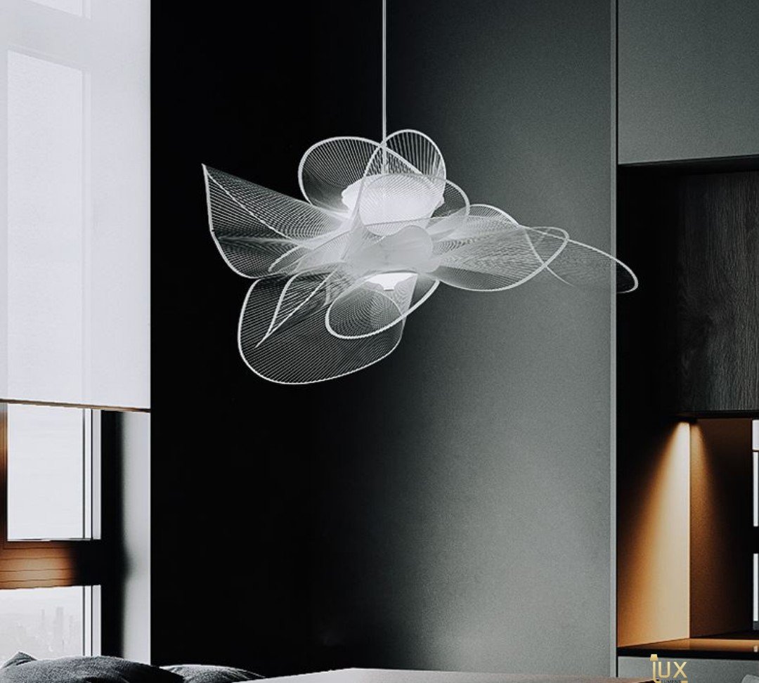 Vrida Modern Whimsical Mesh Pendant Light