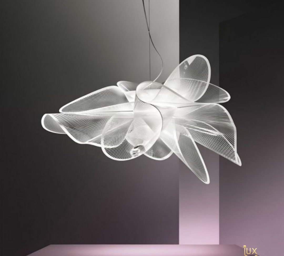 Vrida Modern Whimsical Mesh Pendant Light - Image 10