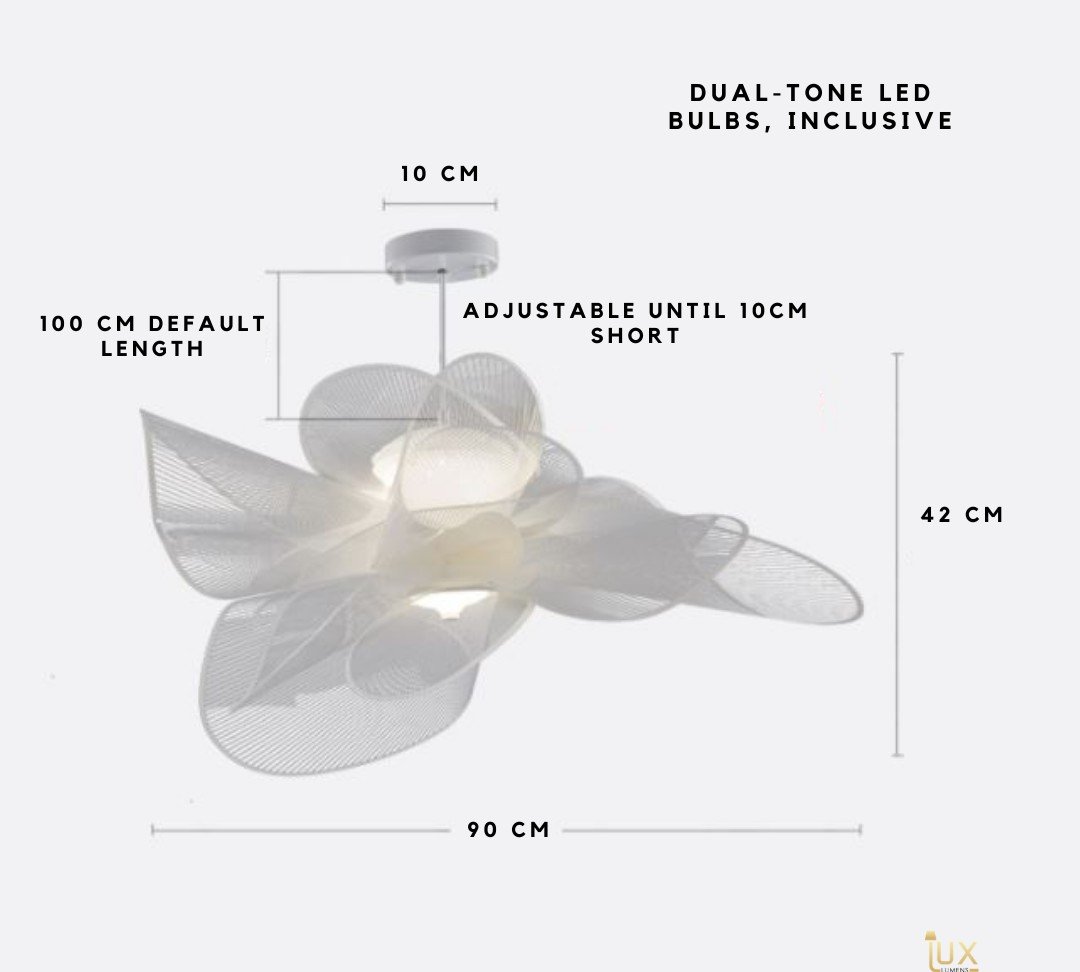 Vrida Modern Whimsical Mesh Pendant Light - Image 3