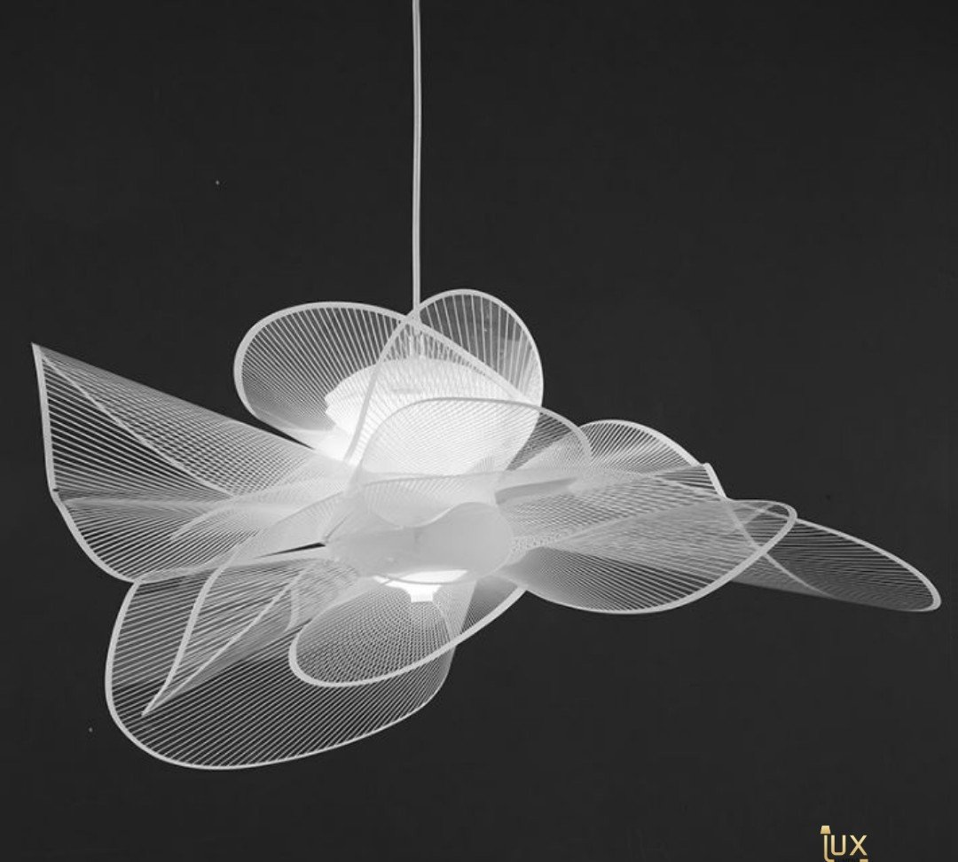 Vrida Modern Whimsical Mesh Pendant Light - Image 6