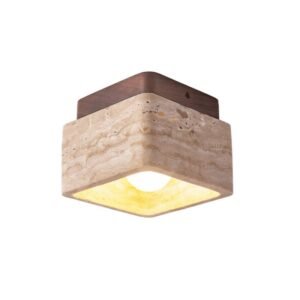 Wabi Sabi Square Block Ceiling Light Living Room