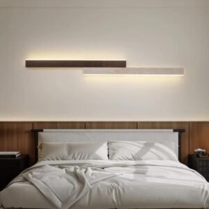 Wabi Sabi Stacked Slabs Wall Light Bedroom