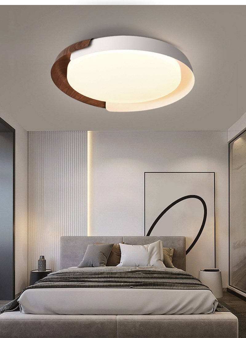 Modern Wooden Eclipse Ceiling Lights Kitchen